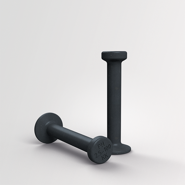 Kugelkopf-Transportanker in Rohren und Schächten